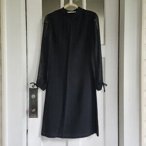 Vintage Montgomery Ward Black Dress